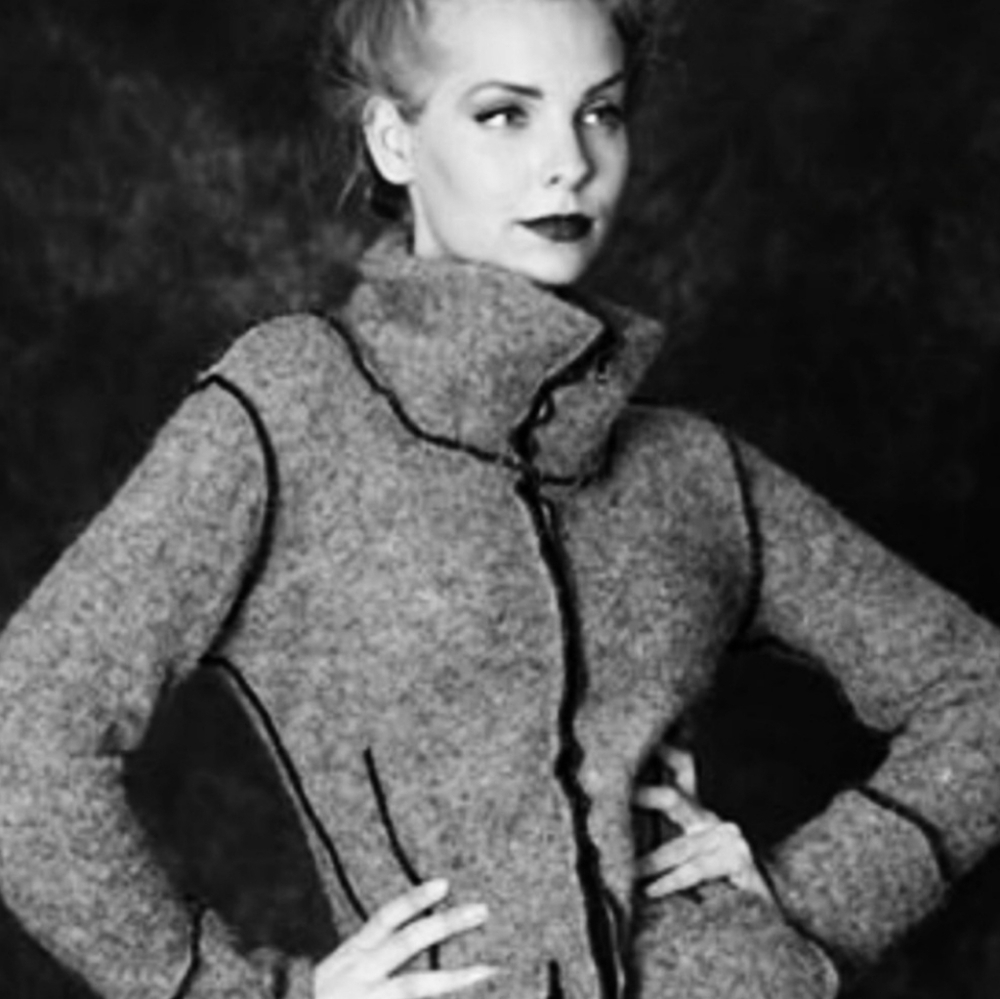 Maria Lovisa Icelandic Design Wool Zip Jacket S